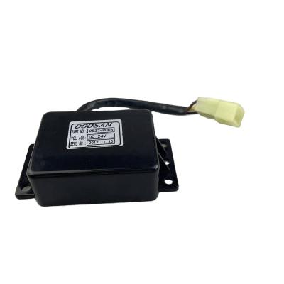 China NEW Daewoo HY Machinery Repair Shops Parts DC 24V Wiper Timer Relay 2537-9008 For Excavator DH220-7 DH225-7 High Quality Wiper Timer Relay for sale