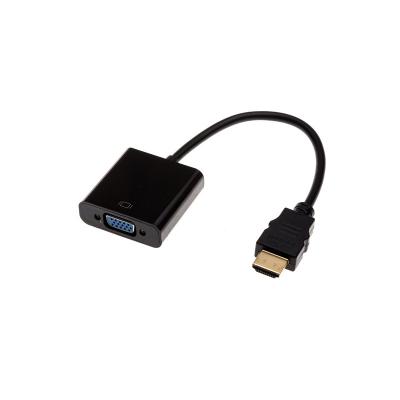 China ABS Male To 1080P Female HDMI To VGA Adapter Converter For HDTV Computer Laptop PC Monitor Projector for sale