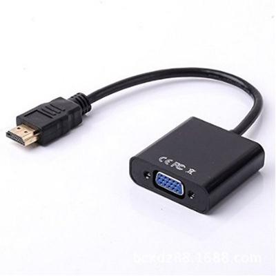 China ABS Male To 1080P Female HDMI To VGA Adapter Converter For HDTV Computer Laptop PC Monitor Projector for sale