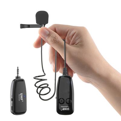 China Mini UHF Wireless Lapel Microphone Heart-Shaped Pointing Lavalier Microphone for Phones Cameras Computers Speakers Collar Wireless Microphone for sale