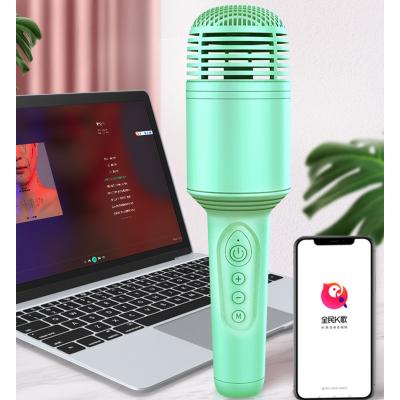 China Microphone OME Mobile Phone Microphone K Song Handheld Wireless Speaker Built-in Condenser Microphone for sale