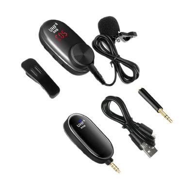 China Head Heart-Shaped Pointing Wireless Microphone with Mini Receiver for 3.5mm Headset with Noise-cancelling Microphone for Phone Purchase MIC Recording for sale