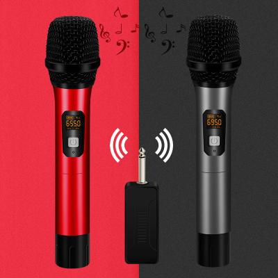 China High Sensitive Professional Wireless System UHF Microphone Handheld Microphone Professional Handheld Microphone for sale