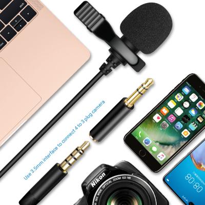 China 2021 promotional lavalier microphone lavalier microphone factory supply telephone lavalier microphone recording phone lavalier microphone for sale