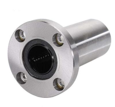 China Round Flange Linear Ball Bushing Bearings LMF LMK Standard / Customized Bearing for sale