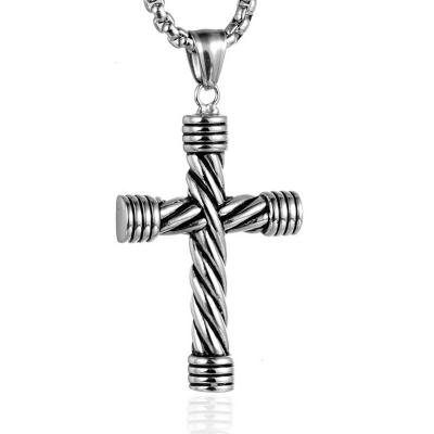 China Manufacturer Style Directly Sale Triple Layer Fashionable Cross Pendant Jewelry Pendant Necklace for sale