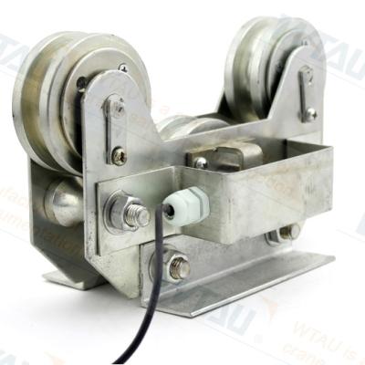 China PRESSURE SENSOR Crane Load Weight Sensor With Three Pulleys Rope Tension Detector for sale