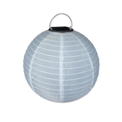 China HHD-TYD313 Chinese Handmade Fabric Outdoor Decoration Solar Lantern for sale