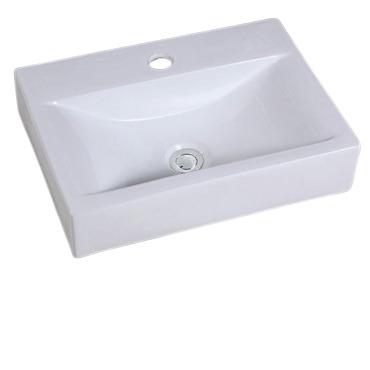 China High Quality Modern Ceramic Small Bathroom Square Bathroom Sink Easy Clean for sale