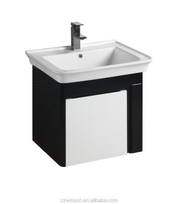 China WINSUN Stock Design Modern Square Ceramic Wash Basin Basin Modern Ceramic Wash for sale