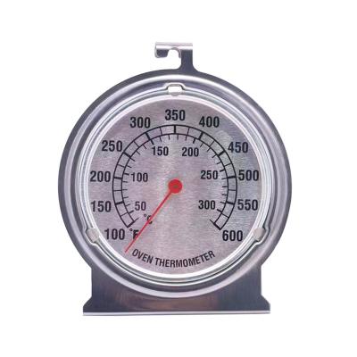 China Large Dial Stainless Steel BBQ Oven Thermometer Easy Operation Meat Cooking Thermometer High Heat for sale