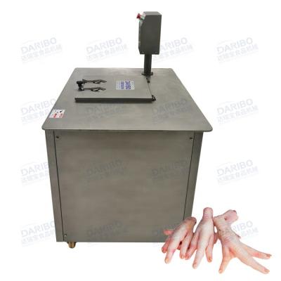 China food & Industrial Beverage Factory Chicken Feet Processing Machine Chicken Foot Toenail Removal Machine for sale