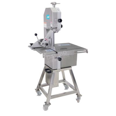 China 304 stainless steel meat band saw frozen bone meat vertical sawing cutting machine with factory price for sale