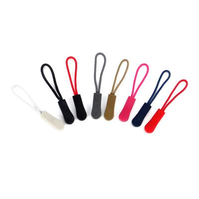 China Factory Wholesale Nickel Free Two Side Zipper Slider Plastic Zipper Puller For Tent China Bags Shoes Dye Technics Lock Painted Nylon for sale