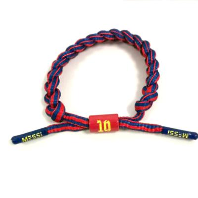 China Friendship Wholesale Fashion Rope Men Hiphop Adjustable Braided Rope Bracelet for sale