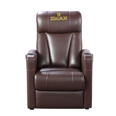 China Modern Popular Electric Power Leather VIP Theater Seating VIP Home Theater Sofa Seats for sale