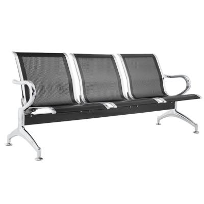 China Public Traditional Airport Metal Hospital Waiting Waiting Chair Used Waiting Room Waiting Three Seats Wait Chair for sale