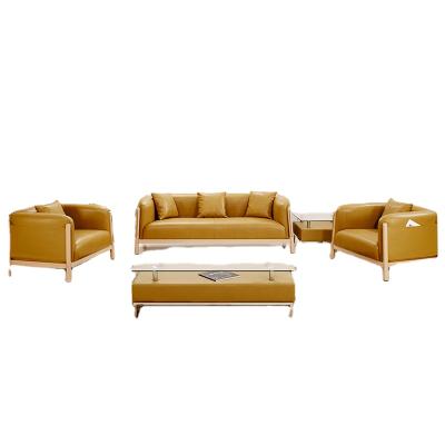 China Home And Office Leather Sofa Modern Leather Office Sofa Set Office Set Sofa W8884 for sale