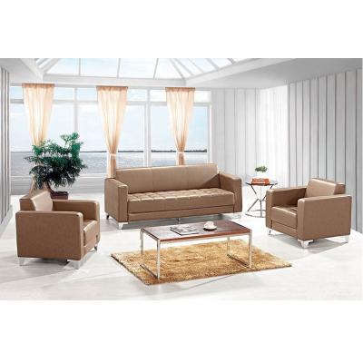 China (Other) 2021 Newest PU/Genuine Modern Adjustable Leather Sofa W8897 Office Sofa Set for sale