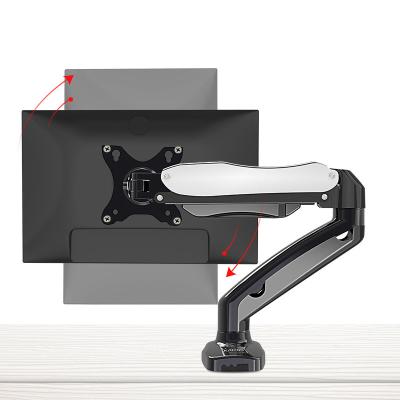 China Wholesale Adjustable Height Arm Mount Stand Desktop Adjustment Monitor Mount for sale