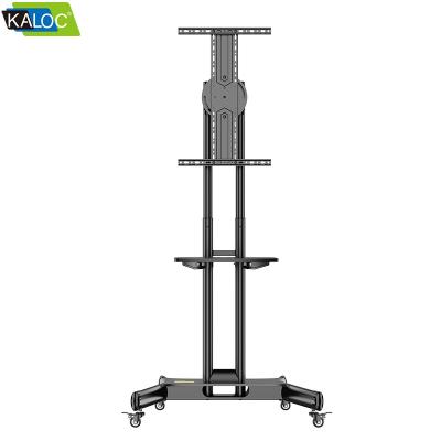 China LCD LED TV Mount Kaloc Rotate Screens Model L65-X Movable TV Cart Fits 32 To 65 Inch LCD Led Smart TV for sale