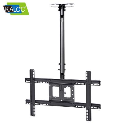 China Cold Rolled Steel T70-15 Laloc LCD TV Ceiling Bracket For 32-70 Inch TV Max Load Up To 68.2 Kg Hanging TV Stand for sale