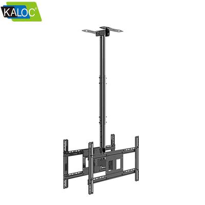 China Cold Rolled Steel Ceiling Flip Down Adjustable Height TV Mount 32 To 55 Inch Up To 150 Pounds Max VESA 600*400 for sale