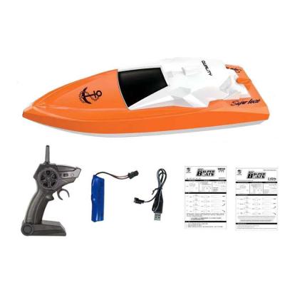 China RC Hobby Racing Boat ABS 2.4G RC Boat Plastic Model Ship for sale