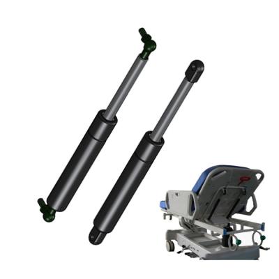 China JP Double Cylinder Controlled Lockable Lift Support Lockable Gas Gas Spring For Medical Bed for sale