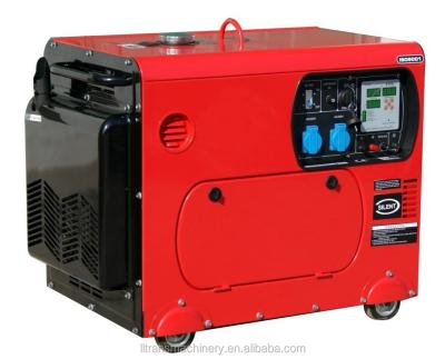 China 5KW SILENT DIESEL GENERATOR LL186FAE for sale