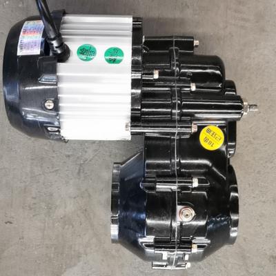 China Waterproof 500w-1000w 2 speed electric vehicle and ricksaw gearbox for sale