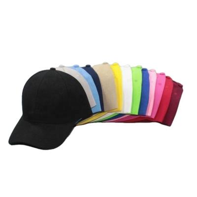 China 100% Cotton Plain Cheap Snap Back White Sports Hat Hook Loop Adjustable 6 Panel Black Baseball Cap for sale