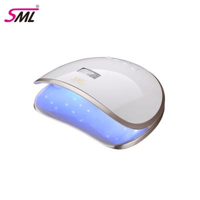 China Hot Selling Wholesale SML Gold UV Lamp Gel Polish Nail Dryer With 39pcs Led Beads S8 for sale