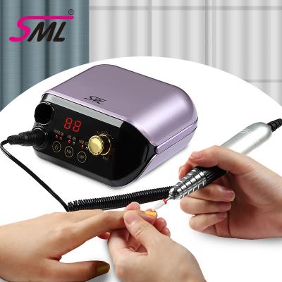 China Hot Selling Manicure SML Nail Salon Tool E Folder Nail Drill Manicure Pedicure Machine 35000 Rpm Professional Electric Nail Polishing Drill for sale