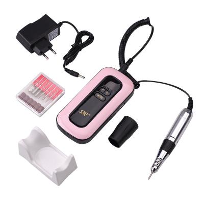 China Professional Nail Art Beauty Efile Strong Rechargeable Drilling Set Brushless Electric Nail Drill Manicure 35000 Portable for sale