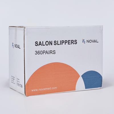 China RTS Anti-slippery dispssable pedicure slipper spa slipper for salon 360 pairs / box for sale