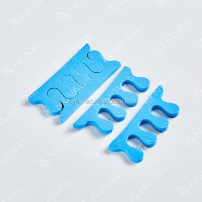 China Widely used for beauty salon nail art tool disposable colorful soft gel EVA toe separators for sale