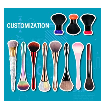 China Art Glitter Painting Brush Set Kolinsky Remover Wood Gel Polish Nail Art Manicure Nail Polish Double Head Wood Gel Remover Dust Art Glitter Painting Brush Set for sale