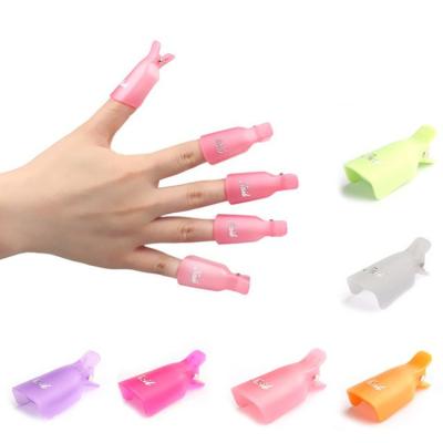 China Nail Art Salon Reusable Nail Art Soak Off Clips Caps Finger Gel Nail Polish Remover Wrap Tool for sale