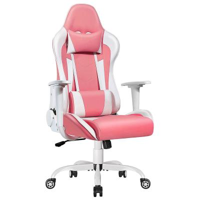 China Hot Selling Cheap White Game Rotation Chair Gaming Chair PC Computer Gamer Chair for sale