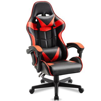 China Gamer Chair Swivel Ergonomic Gaming Chair PU Gamer Rotating Hot Selling Leather Chair for sale