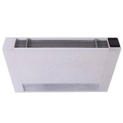 China Office Ultra Thin Floor Standing Vertical Exposed Type Fan Coil Central Air Conditioning Unit for sale