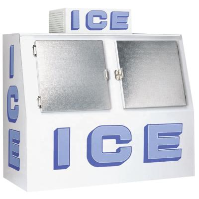 China Single-Temperature Cold Wall Ice Merchandiser With Oblique Door for sale