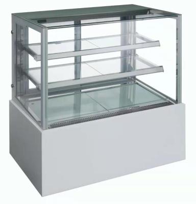 China Single-temperature Cake Display Cabinet 2 Layer Cake Pastry Chiller Refrigerator Showcase for sale