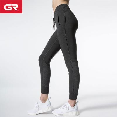 China Wholesale Custom High Quality Anti-Static Terry Zipper Jogger Sweatpants Women English for sale