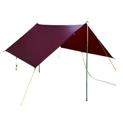 China Straight Tying Type Backpacking Rain Fly Tent Tarp Camping Ultralight for sale