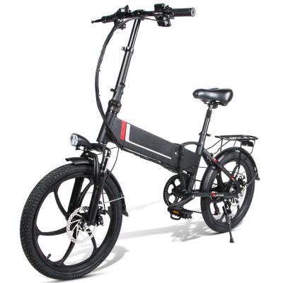 China Aluminum alloy 2021 the hottest and best lithium battery folding bike electric bicycle EB01-XWXD30 for sale