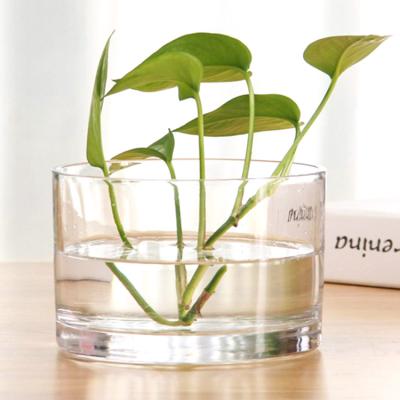 China Wholesale Bulk Large Square Glass Tube Glass Flower Vase for sale