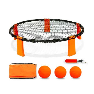 China Kids Fun Toys Outdoor Sport Game Sand Beach Bouncing Spyder Ball Net Backyard Toys Smash Ball Set Spike Ball Game Set For Adult Child for sale