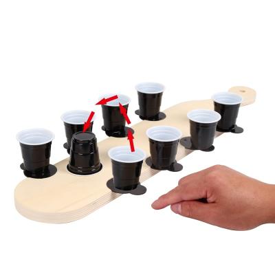 China Plastic Drinking Table NGO / Playwood Beer P Flip Cup Drinking Game Tabletop Games Party for sale